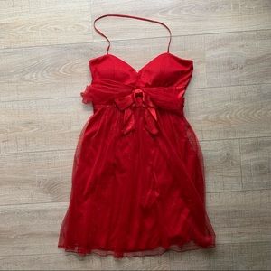 New Speechless Red Mini Dress